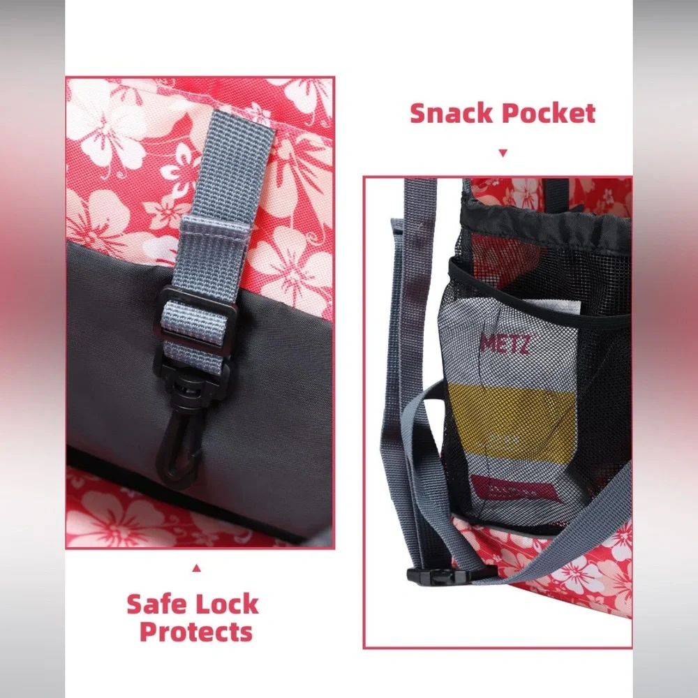 Hibiscus Pet Carrier Backpack
